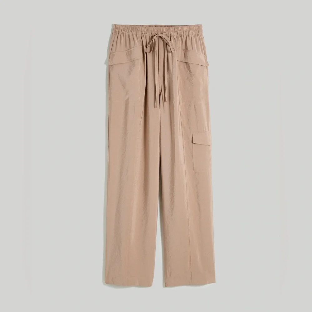 NWOT Madewell Straight Cargo Pants in Softdrape 2X - Picture 5 of 13